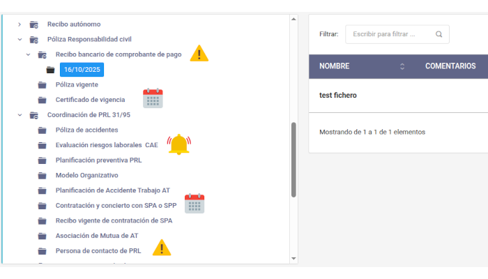 Recordatorios y automatizaciones